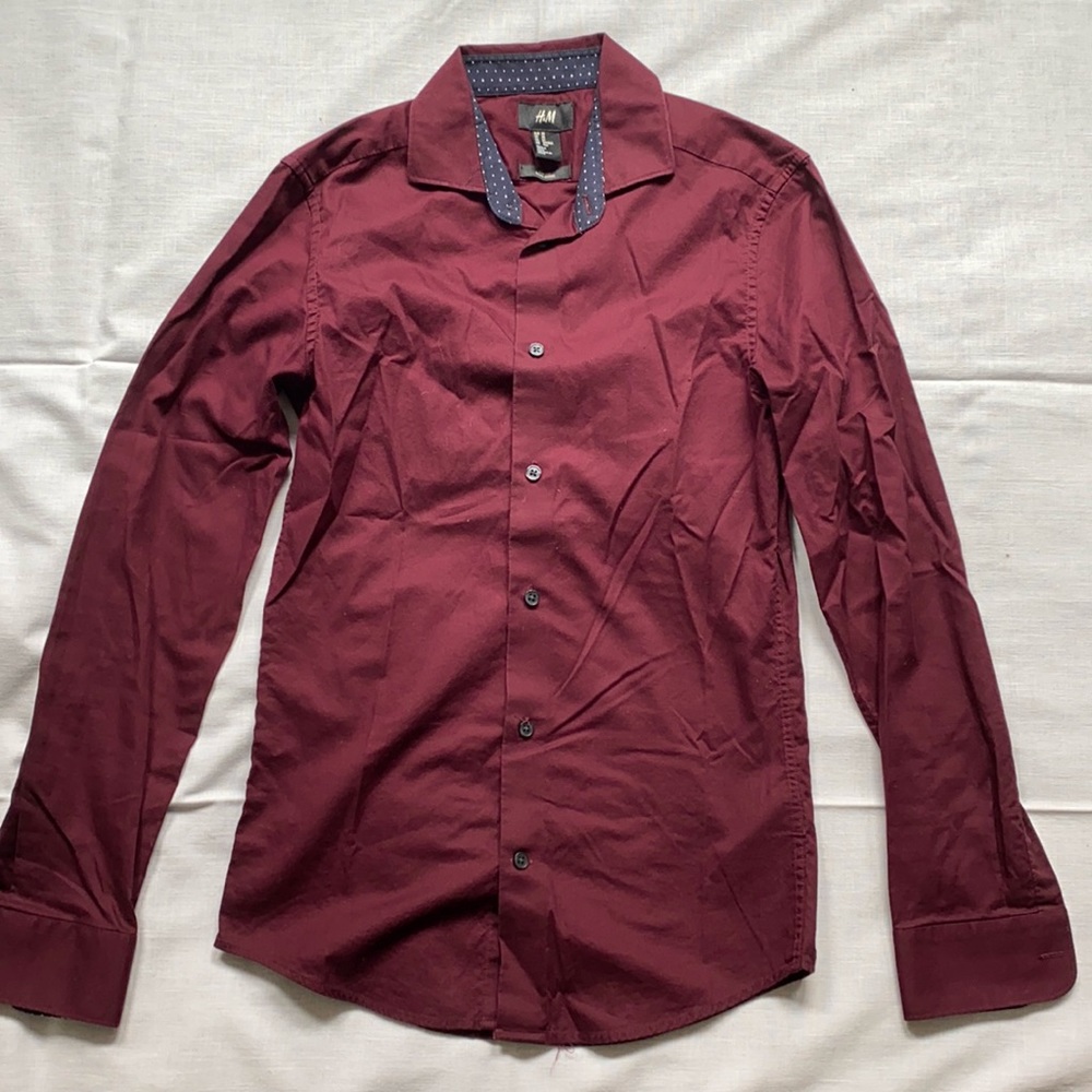 H&M slim fit dress shirt